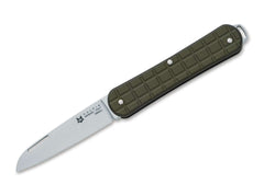 Briceag Vulpis 130 Fox Knives- Maner Aluminiu Verde, Lama Wharncliffe N690