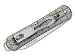 Briceag Vulpis 130 Grenade Pattern Titanium Fox Knives- Lama M390, Slipjoint