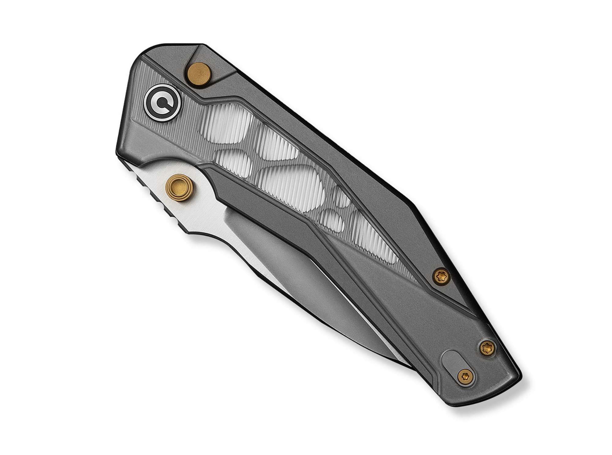 Briceag Wellmax Grey Aluminum Lexan CIVIVI- Editie Limitata, Otel