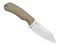 Cuțit Whip Tail 10V Kizer FatCarbon Nebula – Lamă 8,2 cm CPM 10V, Full-Tang - poza 2
