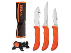 Briceag WildLite 4 Piece Roll Pack Knife Kit Outdoor Edge- Ascutit, Robust