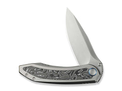 Briceag Winsome M390 Gray Ti Aluminum Foil CF WE Knife- Lama M390, Maner Titan
