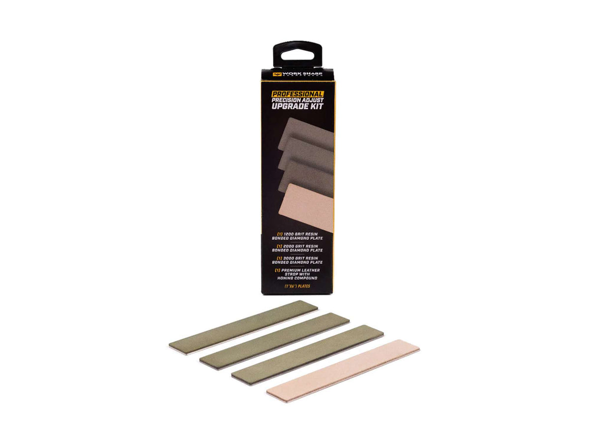 Briceag Work Sharp Professional Precision Adjust Upgrade Kit Darex, LLC- Placi Diamant, Strop Piele
