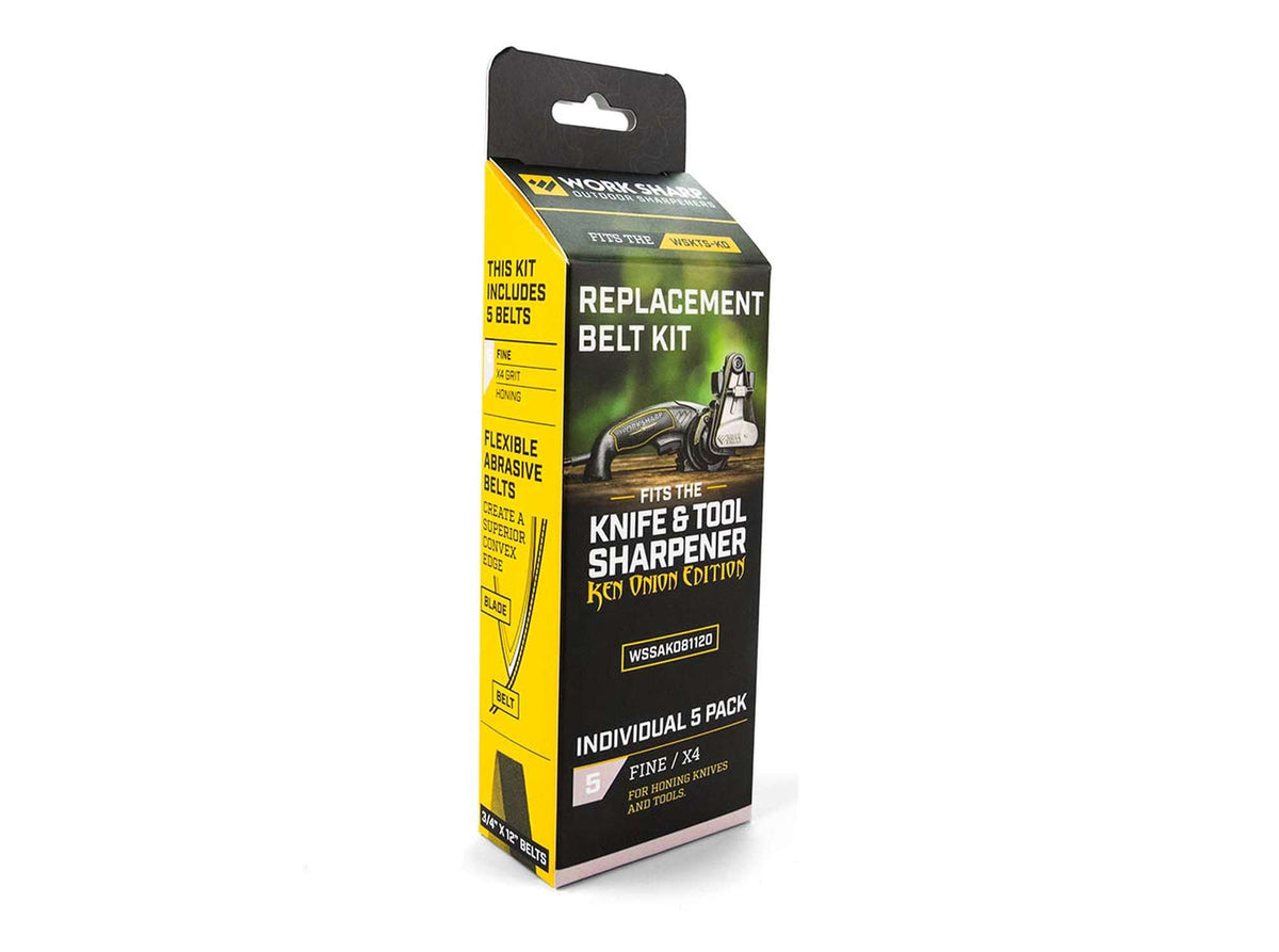 Briceag Work Sharp WSKTS Ken Onion Belt Kit X4 Darex, LLC- Granulatie 3000, Finisare Precisa