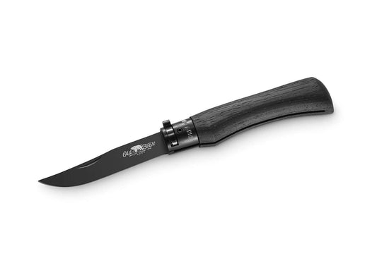 Briceag XL All Black Old Bear- Design Elegant, Lamă Acoperită cu Teflon