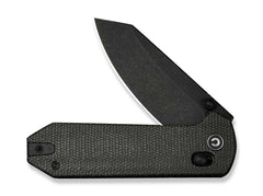 Briceag Yonder Micarta All Black CIVIVI- Lama Speypoint, Ergonomic