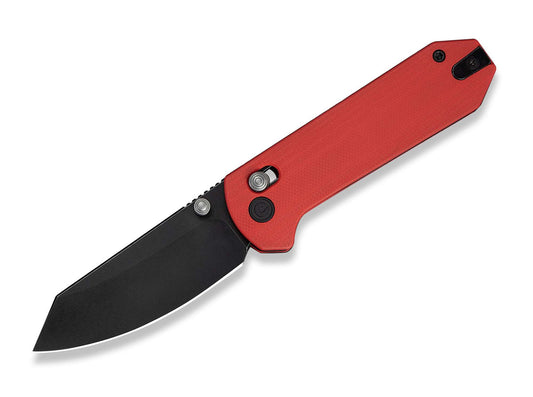Briceag Yonder Red G10 Black Stonewashed CIVIVI- EDC, Grip G10