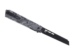 Briceag Zephyr Black & White G10 CRKT- Maner G10 Bicolor, Lama acoperita TiN