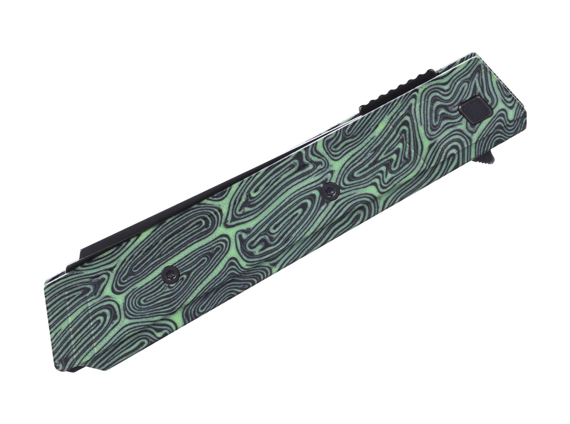 Briceag Zephyr Green & Black G10 CRKT- Design Elegant, Deschidere Rapida