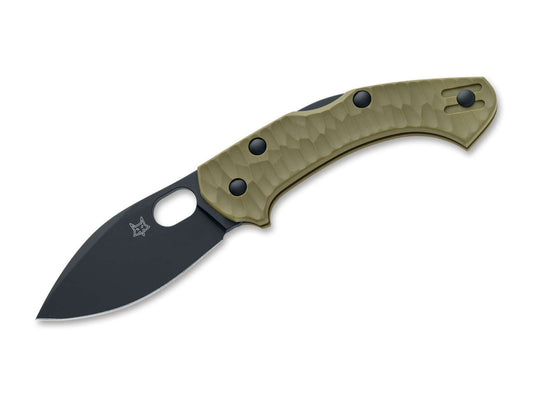 Briceag Zero 2.0 Desert Warrior FRN OD Green Fox Knives- Design Tactic, Maner Robust
