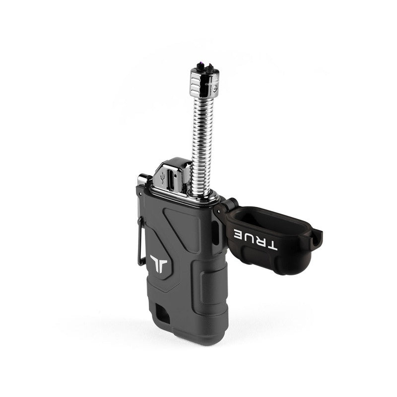 Brichetă cu Plasmă True Utility PLASMA LIGHTER XR Negru Herbertz - USB Reîncărcabilă, Rezistentă la Vânt