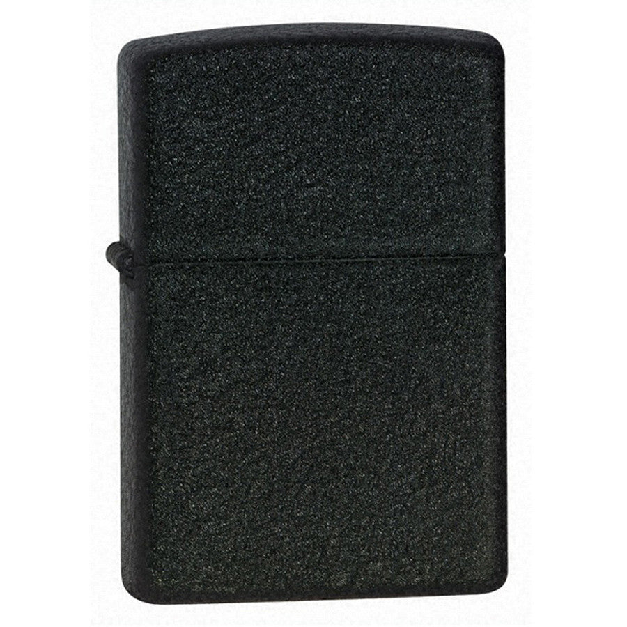 Brichetă Zippo black crackle #0372 Negru Crackle Zippo - Fiabilitate Indestructibilă