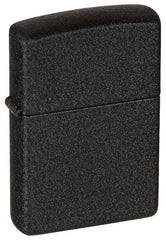Brichetă Zippo "Black Crackle" Negru - Antivânt, Original Zippo