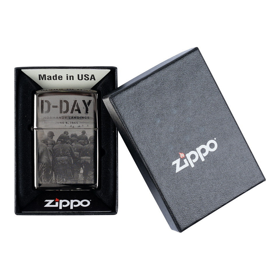 Brichetă Zippo D-Day Normandy Landings - Păstrează Istoria Vie