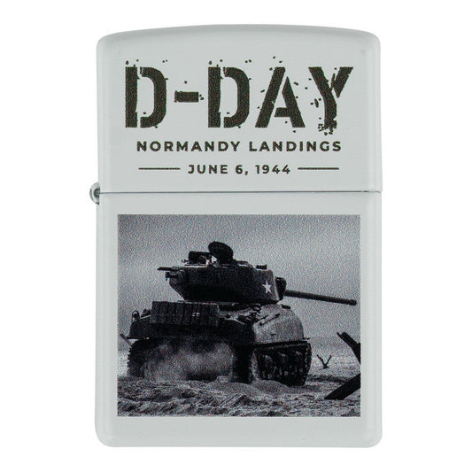 Brichetă Zippo D-Day Sherman Tank - Ecouri ale Istoriei, Flacără Infinită