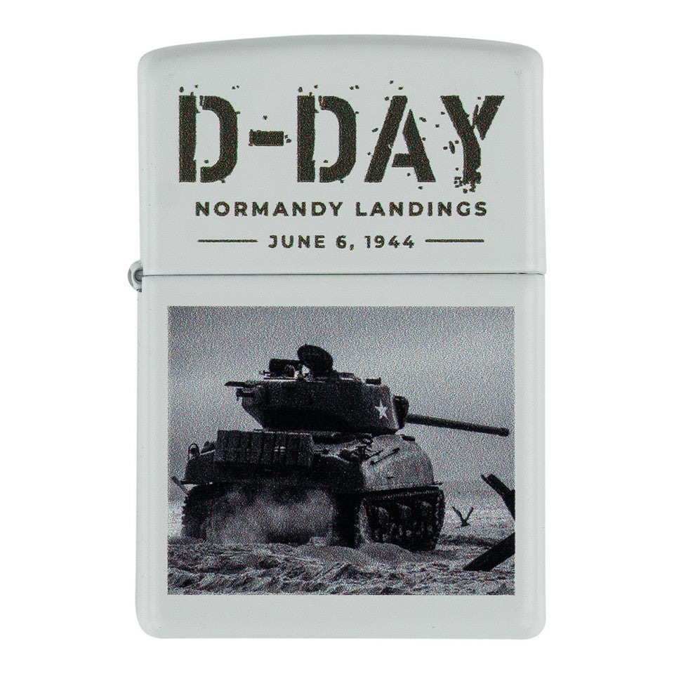Brichetă Zippo D-Day Sherman Tank - Ecouri ale Istoriei, Flacără Infinită