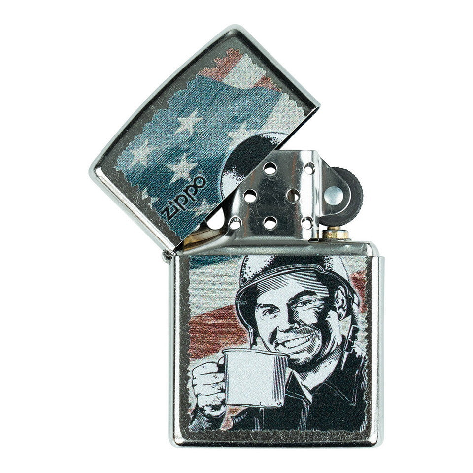 Brichetă Zippo G.I. Joe Coffee Zippo - Esența Camaraderiei Militare