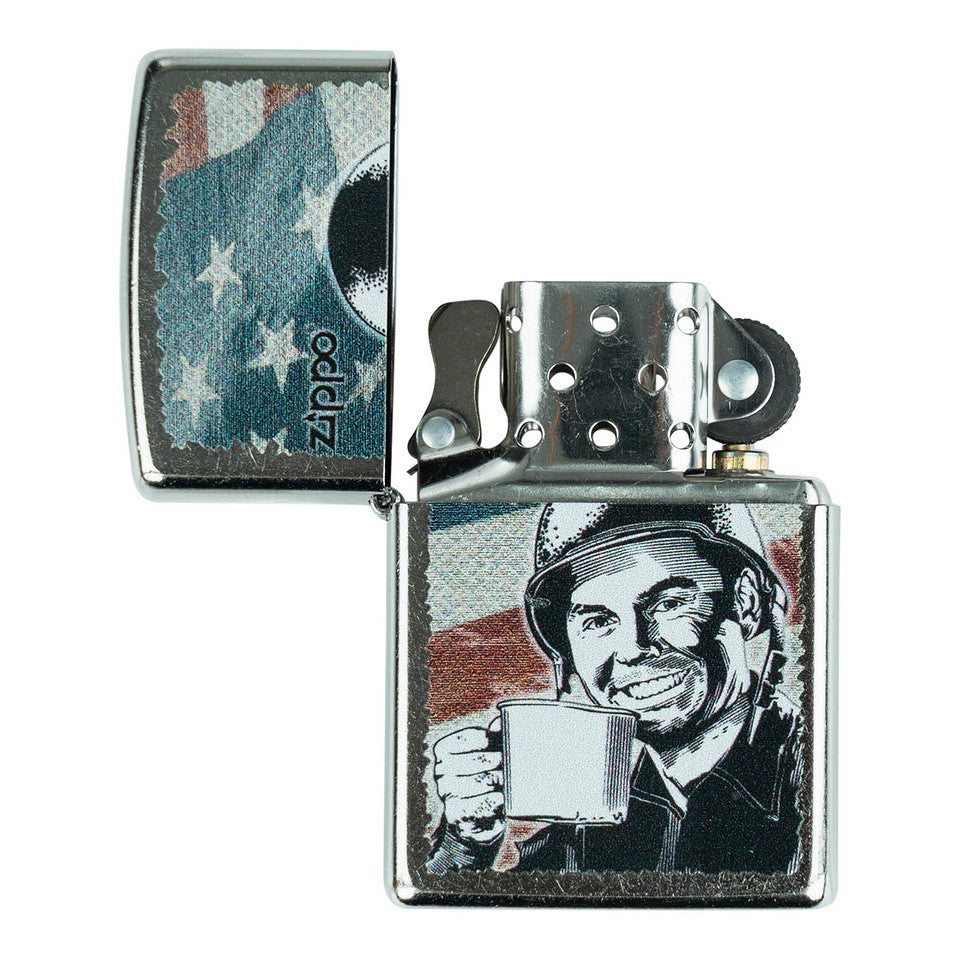 Brichetă Zippo G.I. Joe Coffee Zippo - Esența Camaraderiei Militare