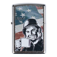 Brichetă Zippo G.I. Joe Coffee Zippo - Esența Camaraderiei Militare