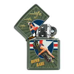 Brichetă Zippo Pin Up Bomb Babe Zippo - Stil Clasic, Rezistență Legendară