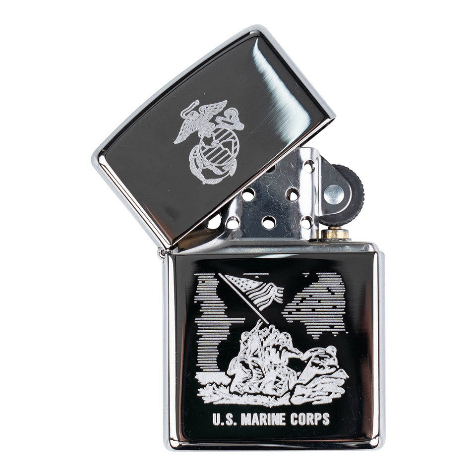 Brichetă Zippo US Marines Corps - Simbol al Forței și Onorii