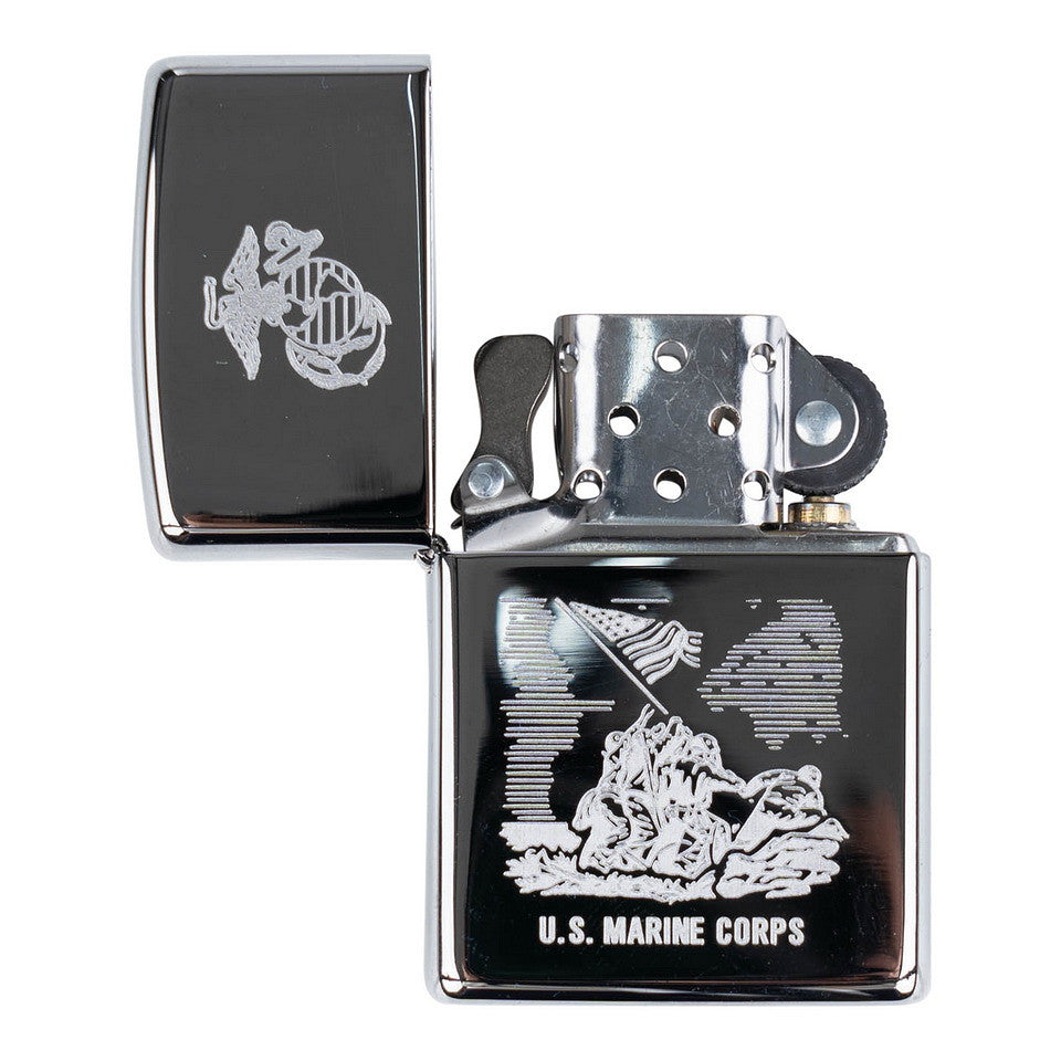Brichetă Zippo US Marines Corps - Simbol al Forței și Onorii