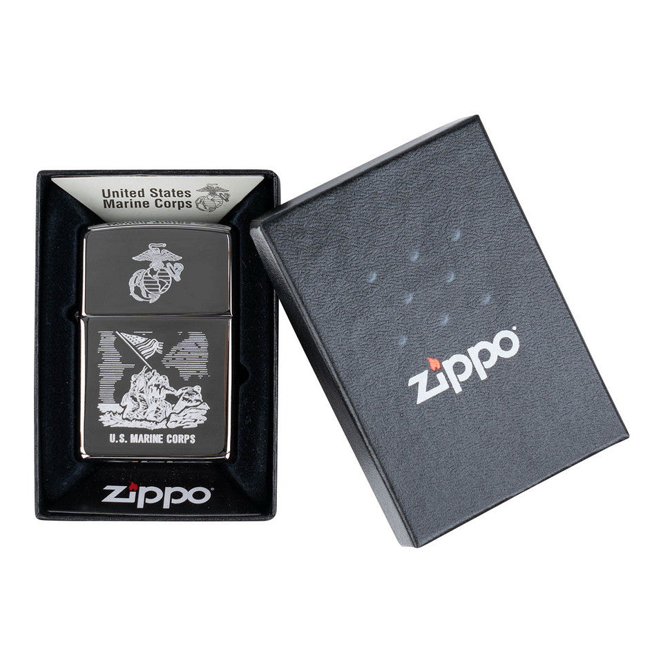 Brichetă Zippo US Marines Corps - Simbol al Forței și Onorii