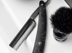 Brici Böker Black Amboina- Lama Carbon Negru, Maner Lemn Amboina