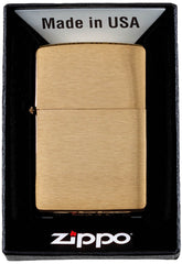 Briquetă Zippo Alama Periată - Anti-vânt, 5.6x3.8x1.2cm