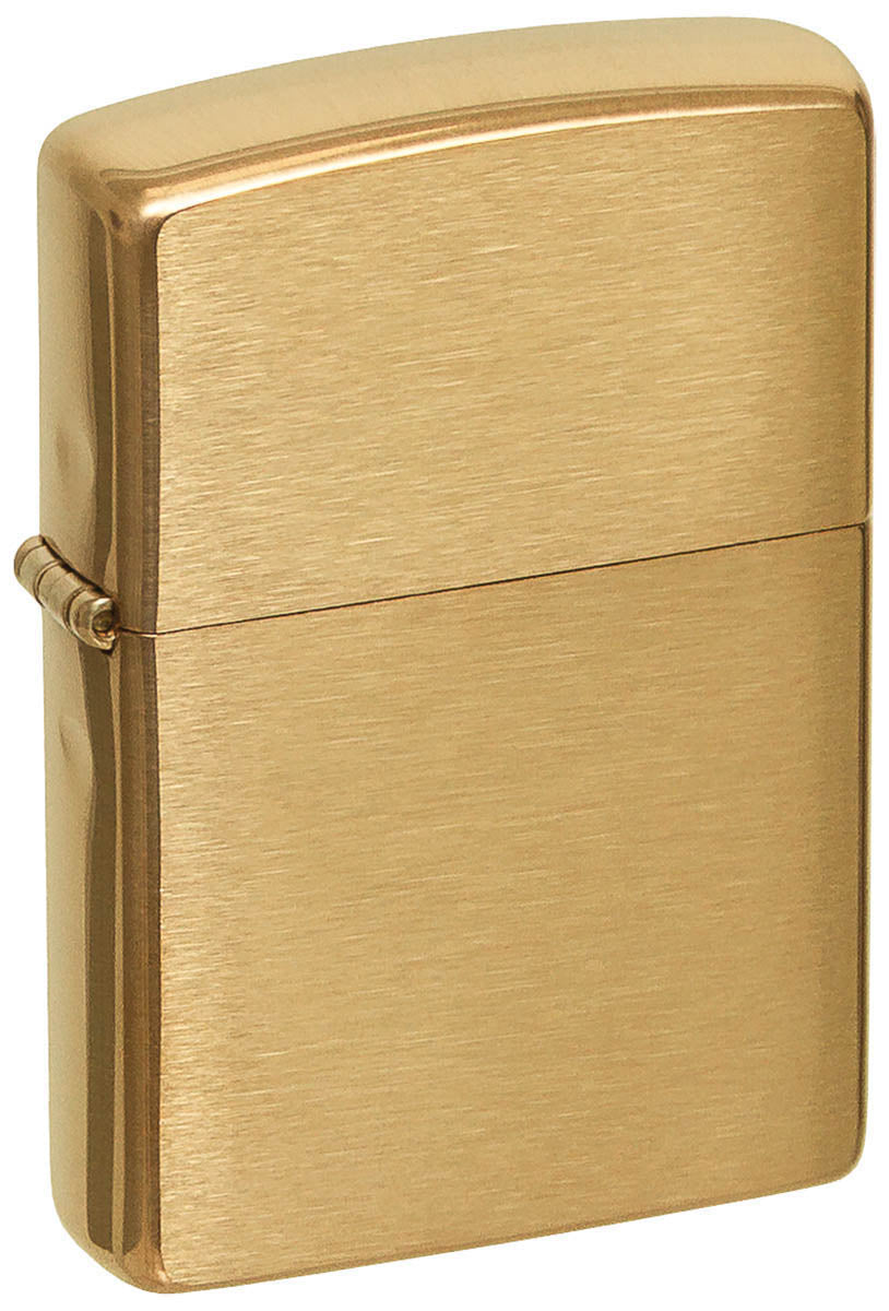 Briquetă Zippo Alama Periată - Anti-vânt, 5.6x3.8x1.2cm