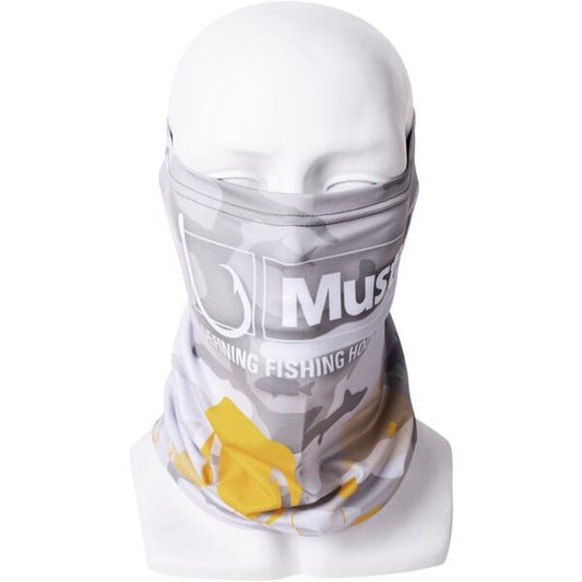 Buff Mustad Buff Fish Camo - Protecție Solară, Respirabil - 1