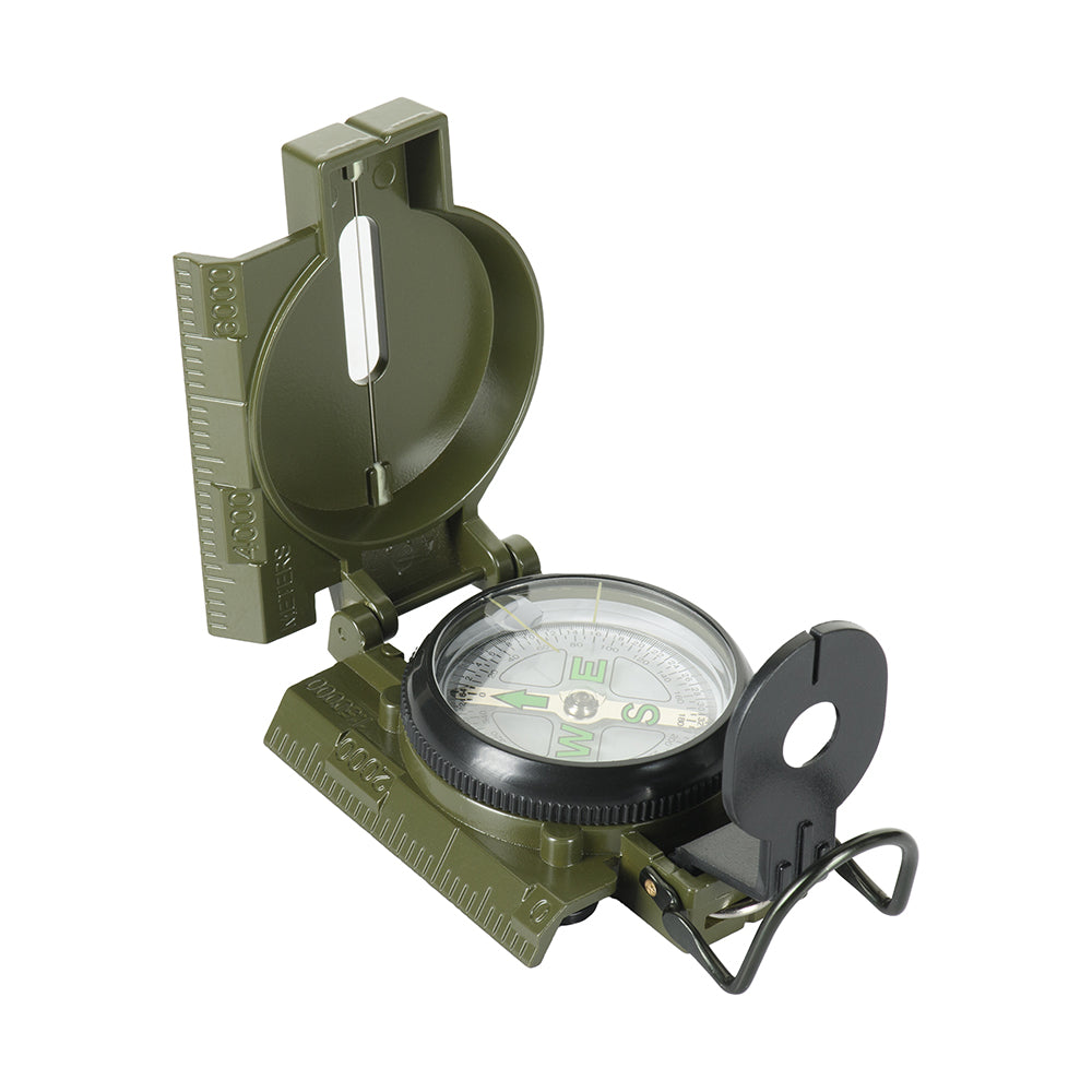 Busolă de Armată M-Tac Army Olive - Orientare Precisă pe Teren