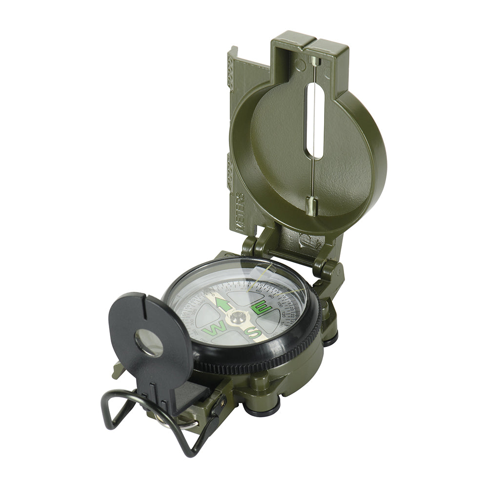 Busolă de Armată M-Tac Army Olive - Orientare Precisă pe Teren