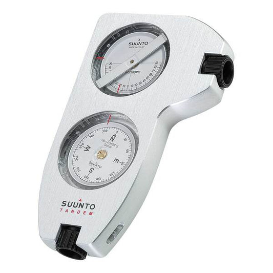 Busolă de Precizie Suunto Tandem 360PC/360R G - Aluminiu, Inclinometru Integrat