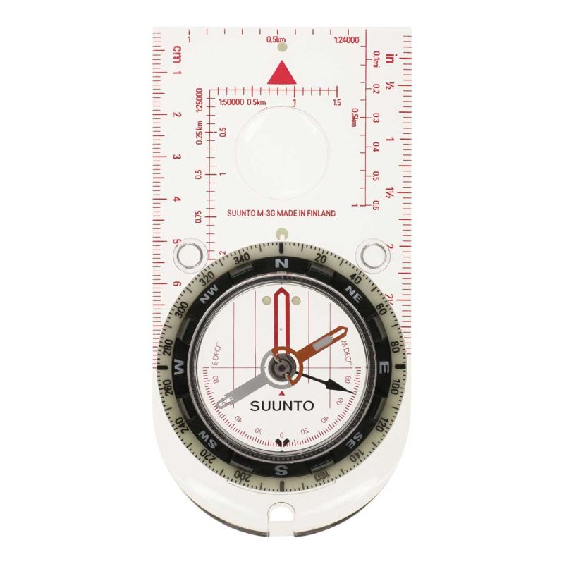 Busolă M-3 G Suunto - Plastic, Cadran fosforescent, Scări precise