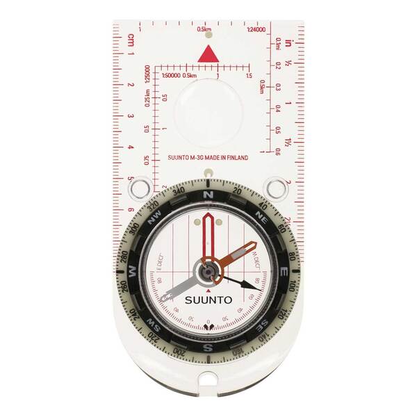 Busolă M-3 G Suunto - Plastic, Cadran fosforescent, Scări precise