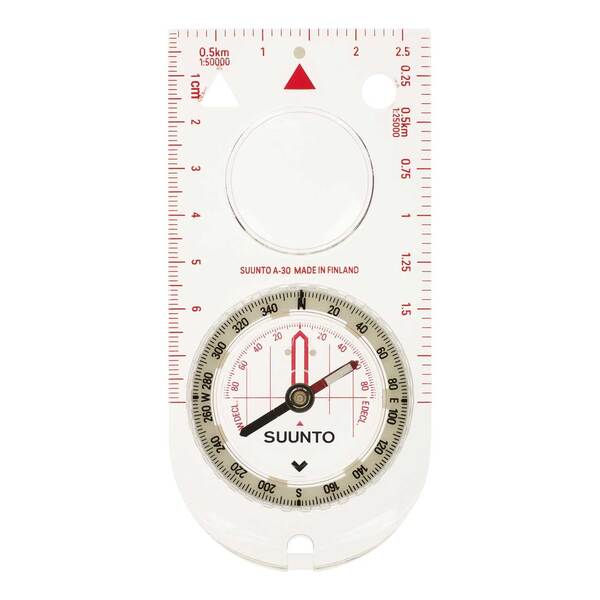 Busolă Suunto A-30 NH - Plastic, Puncte luminoase, Ușoară și Compactă