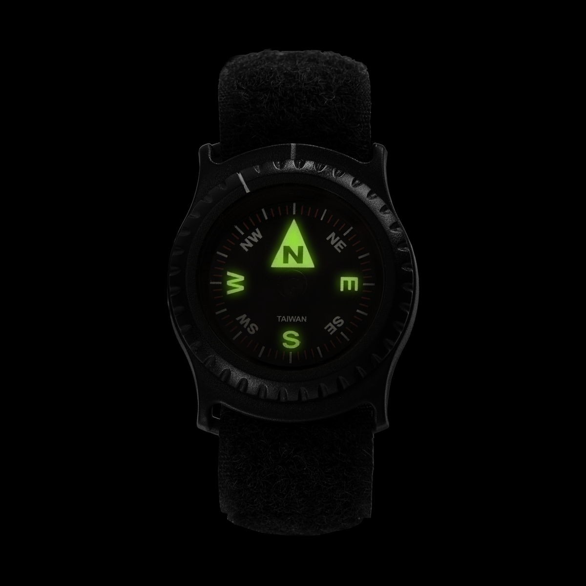 Busolă de Mână Helikon-Tex T25 Neagră Cu Curea Velcro