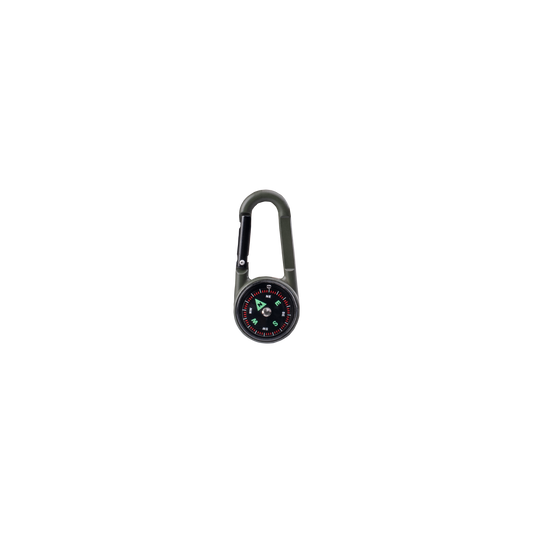 Busolă ORIENTO MAGNUM - Termometru și Carabiner, Compactă și Ușoară - 1