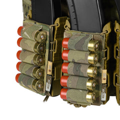 Buzunar Cartușe 12 Gauge M-Tac Laser-Cut Multicam