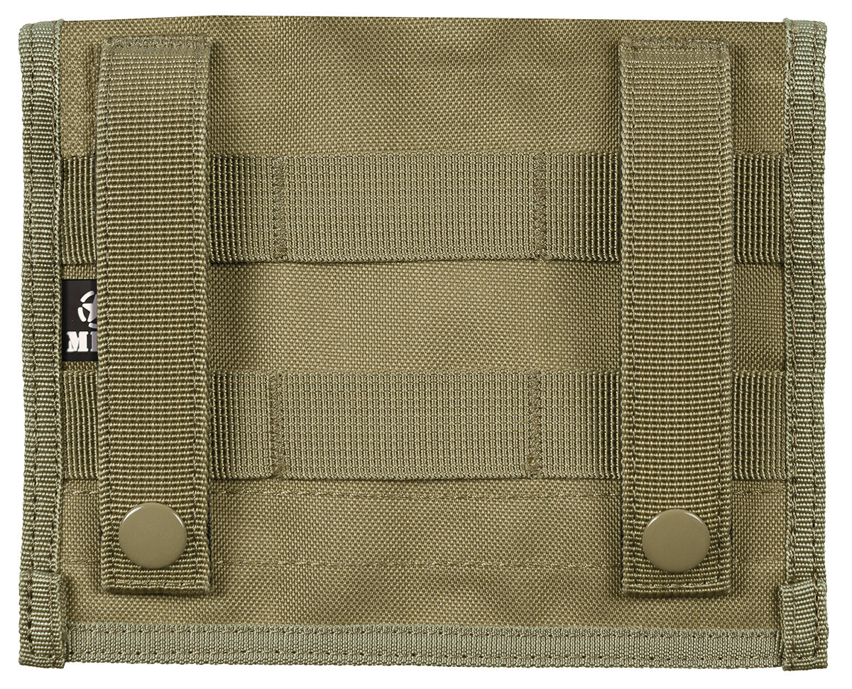Buzunar de piept MOLLE Coyote Tan MFH - 2 Compartimente, Velcro