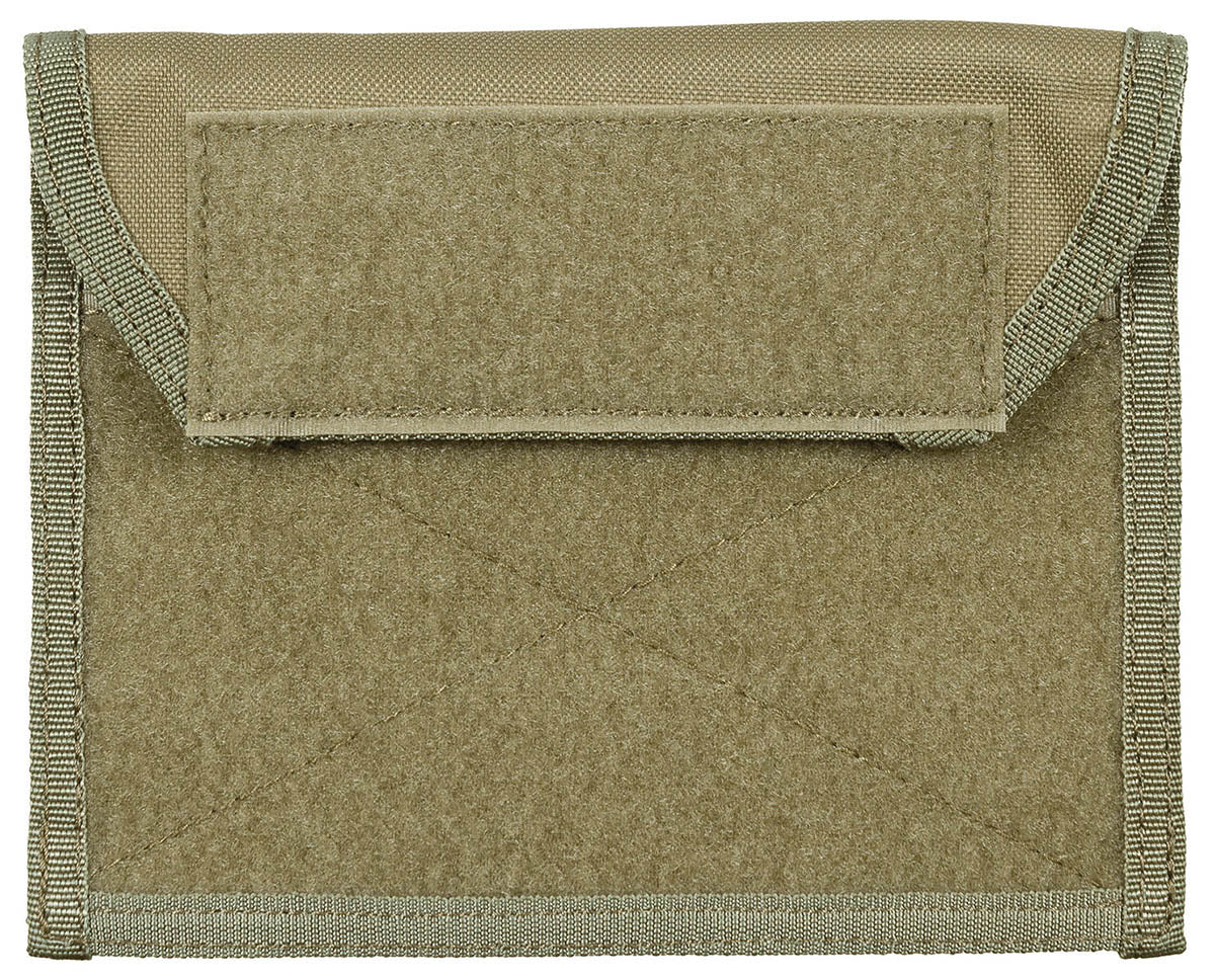 Buzunar de piept MOLLE Coyote Tan MFH - 2 Compartimente, Velcro