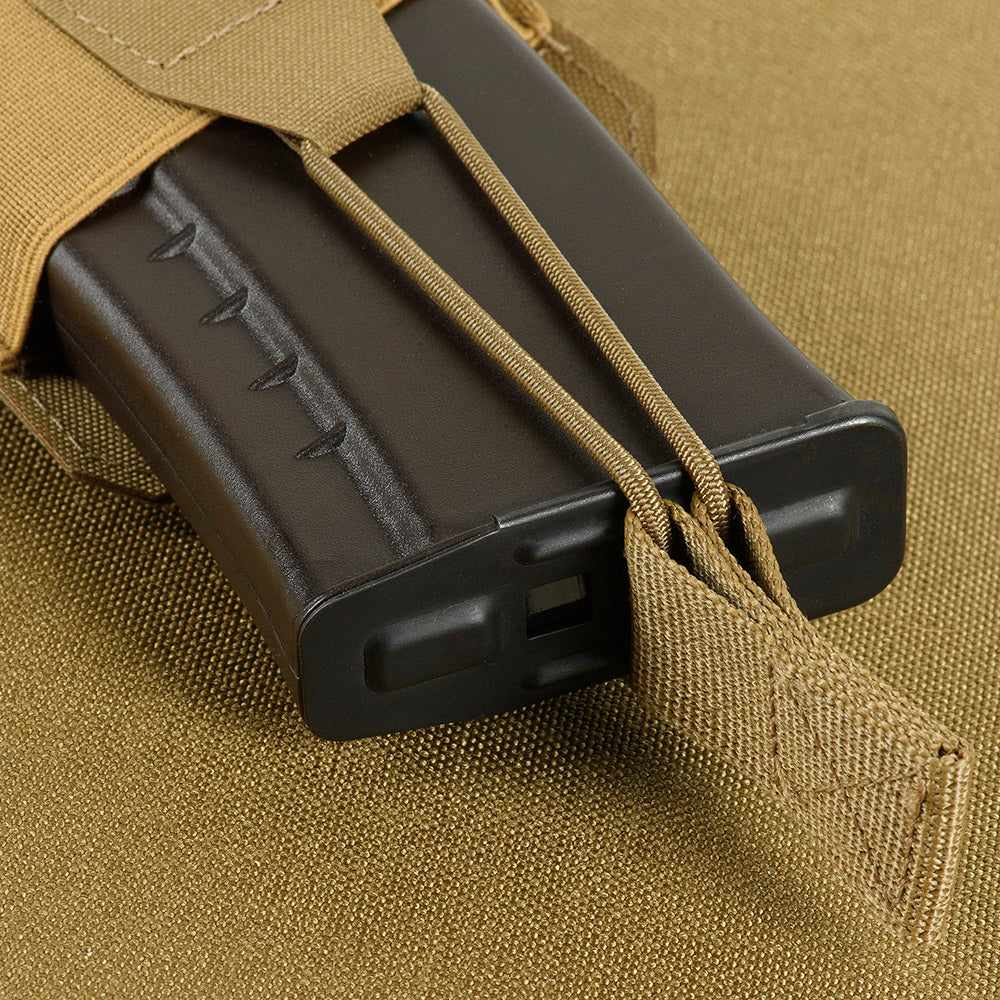 Buzunar M-Tac Single Elastic Magazine Elite Laser Cut - Coyote