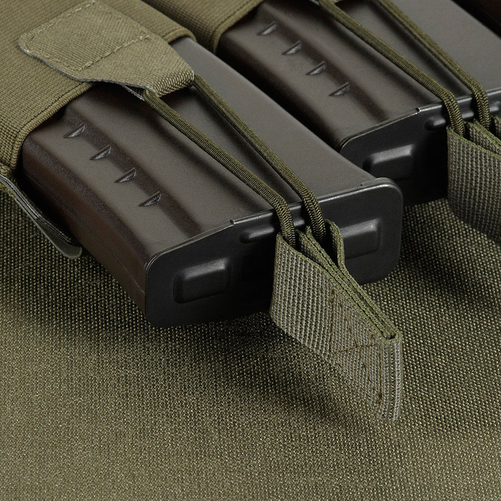 Buzunar M-Tac Triple Magazine Elite Laser Cut - Ranger Green