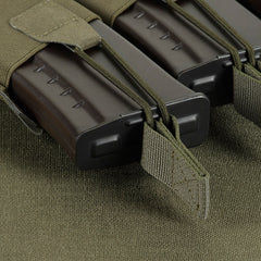 Buzunar M-Tac Triple Magazine Elite Laser Cut - Ranger Green