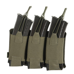 Buzunar M-Tac Triple Magazine Elite Laser Cut - Ranger Green