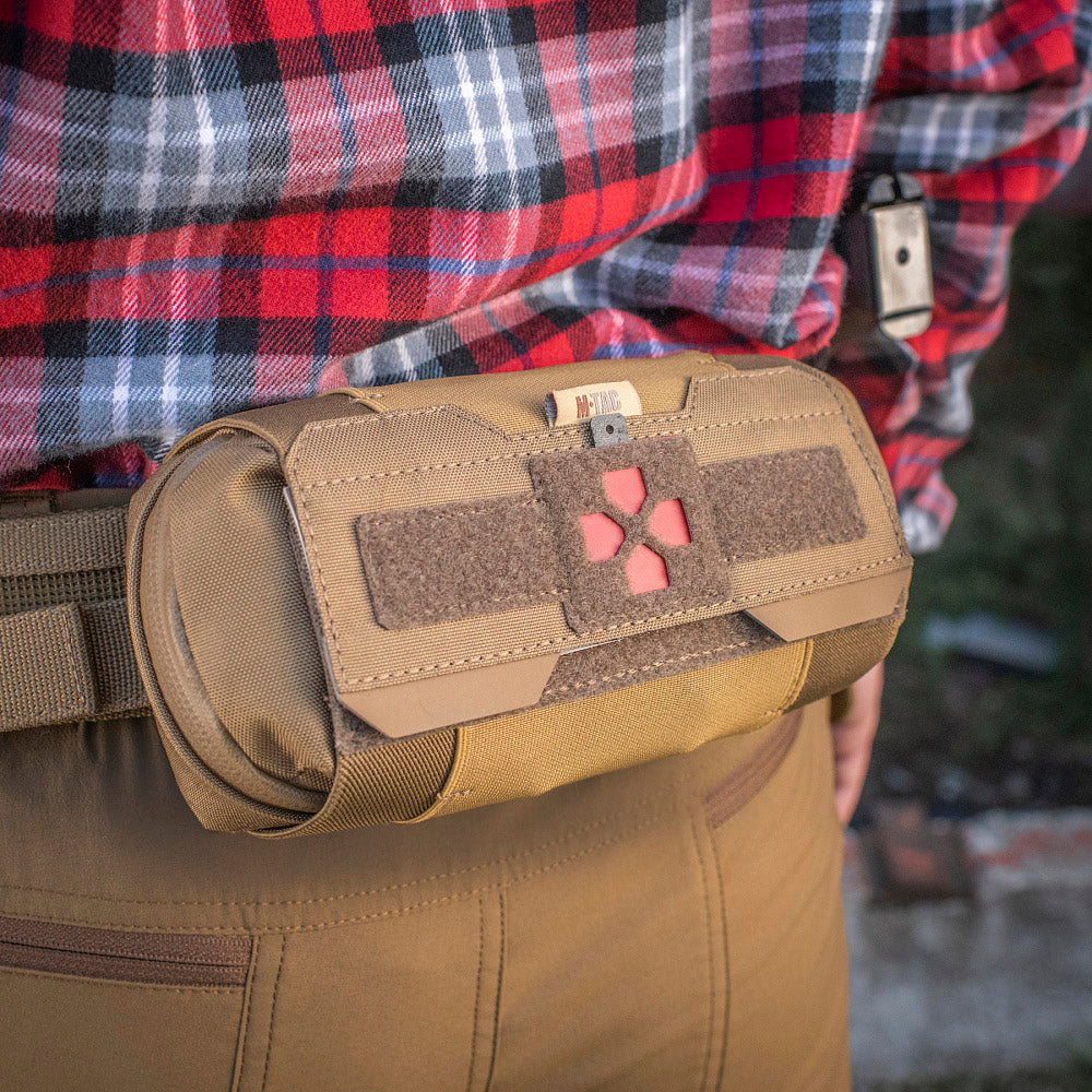 Buzunar Medical Orizontal Elite M-Tac - Coyote, Detașabil Rapid