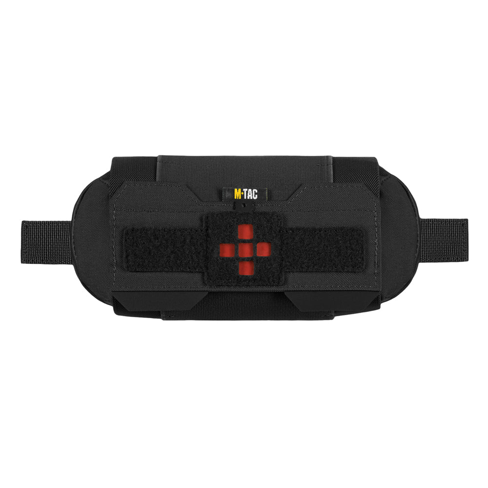 Buzunar Medical Orizontal Elite M-Tac - Negru, Sistem MOLLE