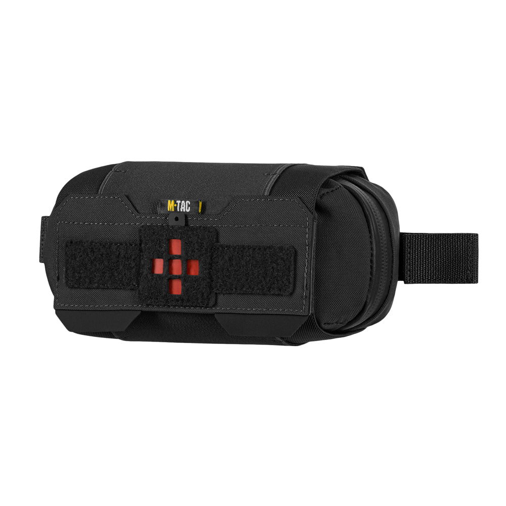 Buzunar Medical Orizontal Elite M-Tac - Negru, Sistem MOLLE