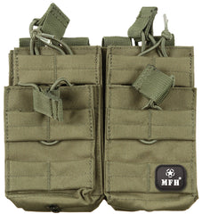 Buzunar Modular MOLLE Verde Oliv MFH - 4 compartimente, prindere MOLLE